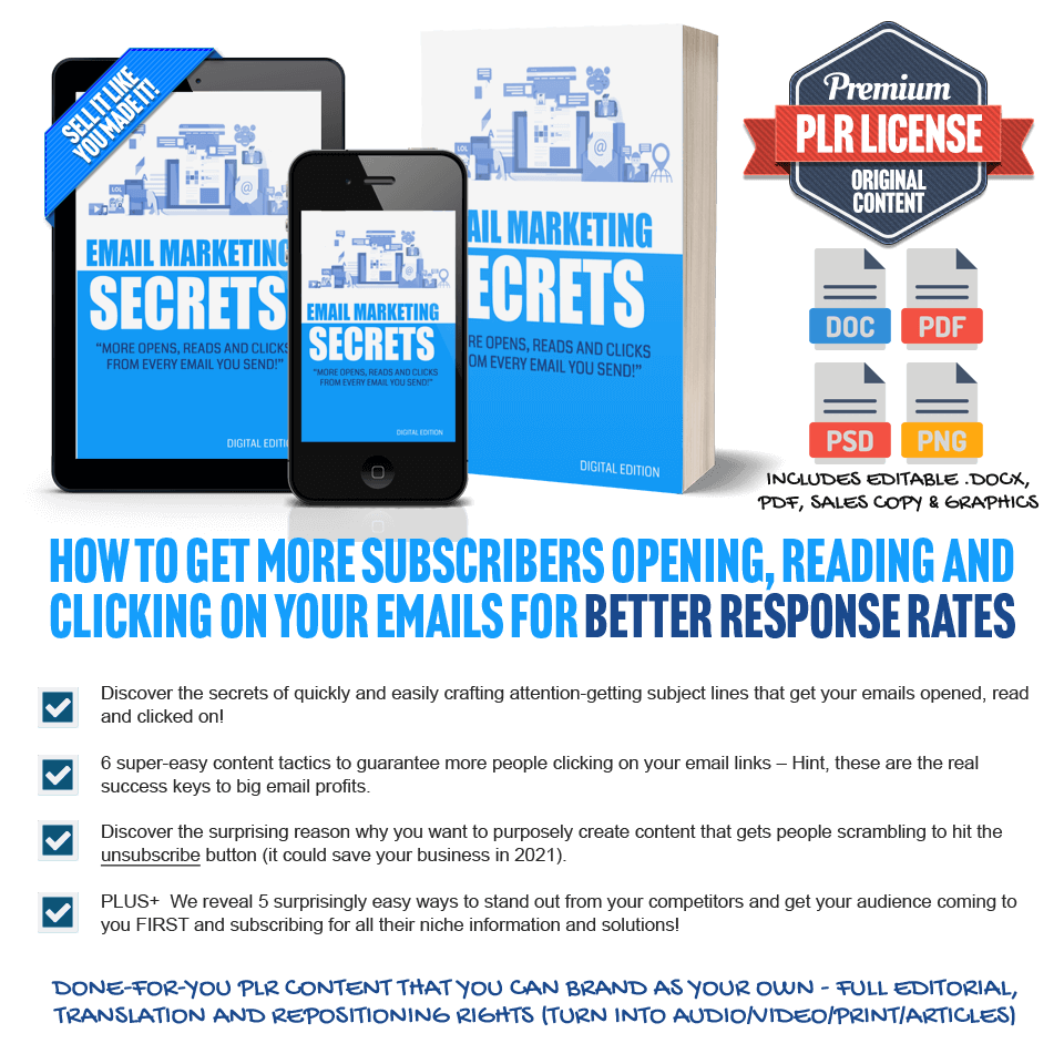 EMAIL MARKETING SECRETS EMAIL MARKETING SECRETS